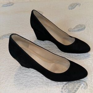 Cole Haan Waterproof Suede Wedges 7.5